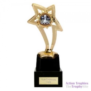 Curved Star Chess Trophy 7in (18cm)
