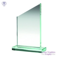 Jade Glass Plaque (15mm Thick) 6.25in