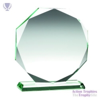 Jade Glass Octagon (15mm Thick) 7.5in