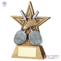 Brz/Pew/Gold Badminton Star Line Series 5in