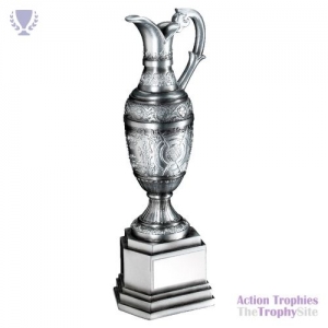 Painted Silver Golf 'Claret Jug' 8in
