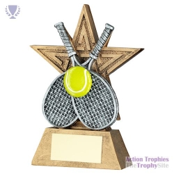 Brz/Pew/Yellow Tennis Star Line Series 5in