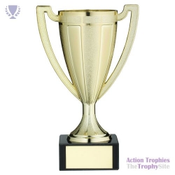 Gold Plastic Stippled Trophy Cup 8.75in