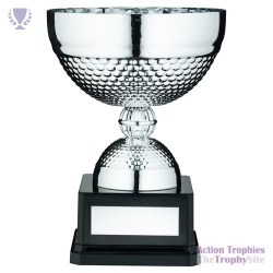 Silver Dimple Bowl Trophy 8.75in