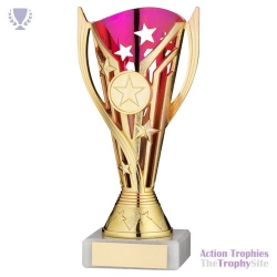 Gold/Purple Plastic 'Flash' Cup 7in