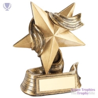 Brz/Gold Star & Ribbon Award 4.75in