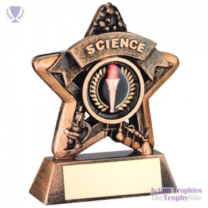Brz/Gold Mini Star 'Science' 3.75in