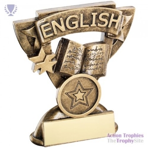 Brz/Gold English Mini Cup 3.75in