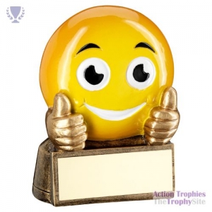 Brz/Yellow 'Thumbs Up Emoji' Fig 2.75in