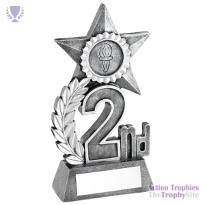 Leaf & Star Award Silver 2nd 5.5in