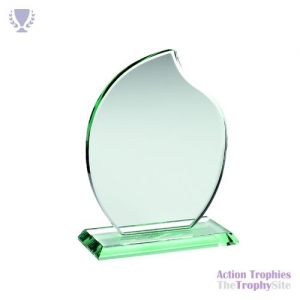 Jade Glass Teardrop (10mm Thick) 7.75in
