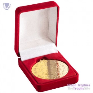 Deluxe Red Medal Box (40/50mm Recess) 3in