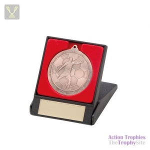 Impulse Football Medal & Box Bronze 50mm