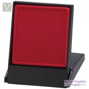Fortress Flat Insert Medal Box Red Takes 50/60mm Medal