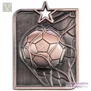 Centurion Star Series Football Medal Bronze 53x40mm