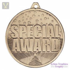 Cascade Special Award Iron Medal Antique Gold 50mm