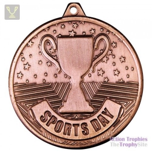 Cascade Sports Day Medal Antique Bronze 50mm