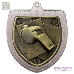 Cobra Referee whistle Shield Medal Silver 75mm