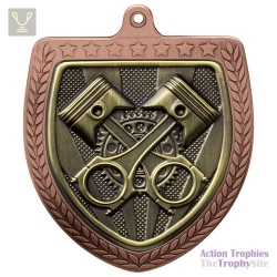 Cobra Motorsport Piston Shield Medal Bronze 75mm