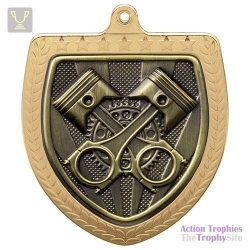 Cobra Motorsport Piston Shield Medal Gold 75mm