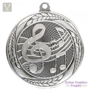 Typhoon Music Medal Silver 55mm