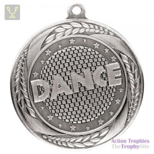 Typhoon Dance Medal Silver 55mm