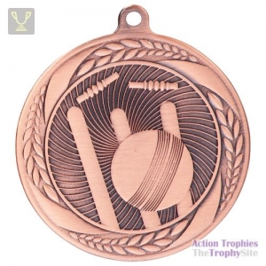 Typhoon Cricket Medal Bronze 55mm