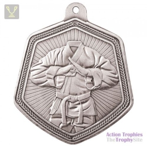 Falcon Martial Arts Medal Silver 65mm