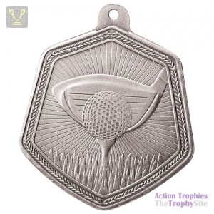 Falcon Golf Medal Silver 65mm