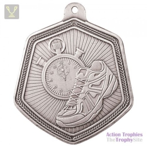 Falcon Athletics Medal Silver 65mm