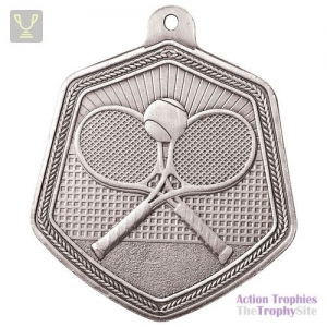 Falcon Tennis Medal Silver 65mm