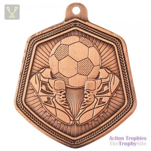 Falcon Football Medal Bronze 65mm