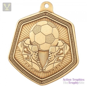 Falcon Football Medal Gold 65mm
