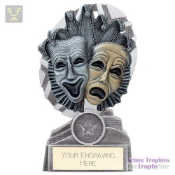 The Stars Drama Plaque Award Silver & Gold 150mm