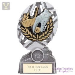 The Stars Golf Plaque Award Silver & Gold 170mm