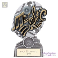 The Stars Music Plaque Award Silver & Gold 150mm