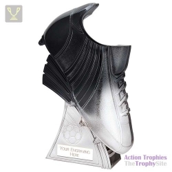 Power Boot Football Heavyweight Award Black to Platinum 200mm