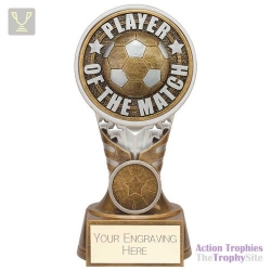 Ikon Tower Player of the Match Award Antique Silver & Gold 150mm