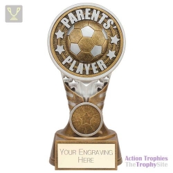 Ikon Tower Parents Player Award Antique Silver & Gold 150mm