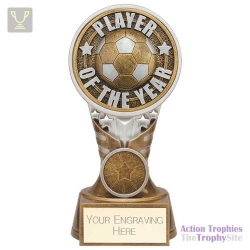 Ikon Tower Player of the Year Award Antique Silver & Gold 150mm