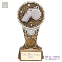 Ikon Tower Referee Award Antique Silver & Gold 150mm