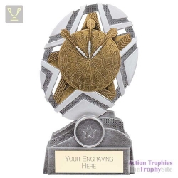 The Stars Darts Plaque Award Silver & Gold 170mm