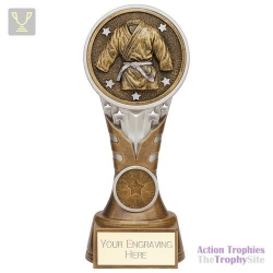 Ikon Tower Martial Arts Award Antique Silver & Gold 175mm