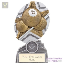 The Stars Pool Plaque Award Silver & Gold 150mm