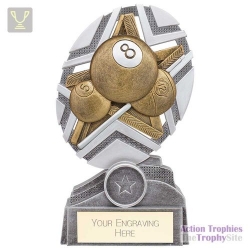 The Stars Pool Plaque Award Silver & Gold 170mm