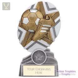 The Stars Football Plaque Award Silver & Gold 150mm
