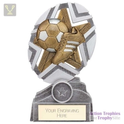 The Stars Football Plaque Award Silver & Gold 170mm