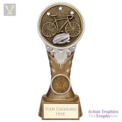 Ikon Tower Cycling Award Antique Silver & Gold 175mm