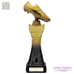 Fusion Viper Tower Football Boot Black & Gold 320mm