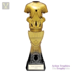 Fusion Viper Tower Football Shirt Black & Gold 255mm